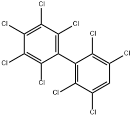 2,2',3,3',4,5,5',6,6'-NONACHLOROBIPHENYL Structural