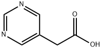 5-Pyrimidineacetic acid Structural