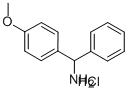 C-(4-METHOXY-PHENYL)-C-PHENYL-METHYL-AMMONIUM CHLORIDE Structural