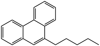 9-PENTYL-PHENANTHRENE Structural