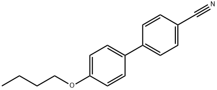 4-Butoxy-[1,1'-biphenyl]-4'-carbonitrile Structural