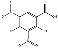 2,4-DICHLORO-3,5-DINITROBENZOIC ACID Structural