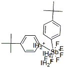 antimony: diphenyliodanium: hexafluoride