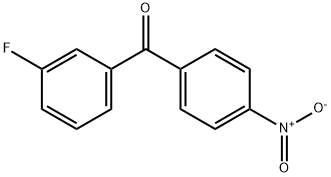 3-FLUORO-4'-NITROBENZOPHENONE Structural