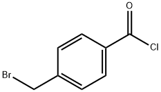 4-BROMOMETHYL BENZOYL CHLORIDE Structural