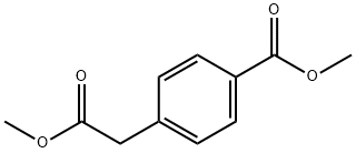 4-METHOXYCARBONYLMETHYL-BENZOIC ACID METHYL ESTER Structural