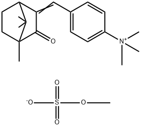 methyl N,N,N-trimethyl-4-[(4,7,7-trimethyl-3-oxobicyclo[2.2.1]hept-2-ylidene)methyl]anilinium sulphate    