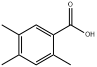 2,4,5-Trimethylbenzoic acid Structural