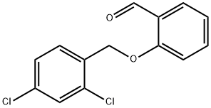 2-(2,4-DICHLORO-BENZYLOXY)-BENZALDEHYDE Structural