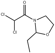 Oxazolidine, 3-(dichloroacetyl)-2-ethyl- (9CI) Structural