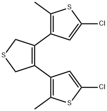 3,4-BIS(5-CHLORO-2-METHYLTHIOPHEN-3-YL)-2,5-DIHYDROTHIOPHENE