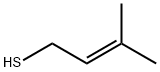 3-Methyl-2-buten-1-thiol Structural