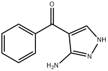 (5-AMINO-1H-PYRAZOL-4-YL)(PHENYL)METHANONE Structural