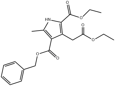 4-BENZYL 2-ETHYL 3-(2-ETHOXY-2-OXOETHYL)-5-METHYL-1H-PYRROLE-2,4-DICARBOXYLATE