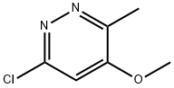 6-CHLORO-4-METHOXY-3-METHYLPYRIDAZINE Structural