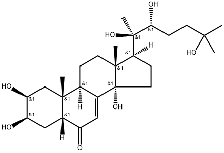 Hydroxyecdysone Structural Picture