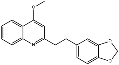 2-[2-(1,3-Benzodioxol-5-yl)ethyl]-4-methoxyquinoline