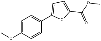 5-(4-METHOXYPHENYL)FURAN-2-CARBOXYLIC ACID METHYL ESTER Structural