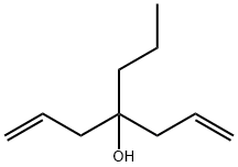 4-PROPYL-1,6-HEPTADIEN-4-OL Structural