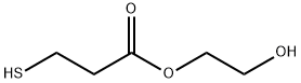 2-HYDROXYETHYL 3-MERCAPTOPROPIONATE Structural