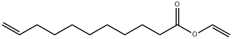 10-UNDECENOIC ACID VINYL ESTER Structural