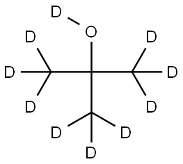 TERT-BUTANOL-D10 Structural