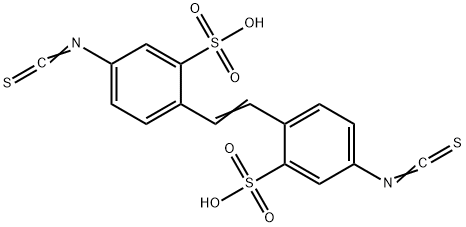 4,4'-DIISOTHIOCYANATOSTILBENE-2,2'-DISULFONIC ACID Structural