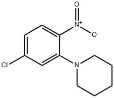 1-(5-chloro-2-nitrophenyl)piperidine Structural