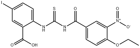 2-[[[(4-ETHOXY-3-NITROBENZOYL)AMINO]THIOXOMETHYL]AMINO]-5-IODO-BENZOIC ACID