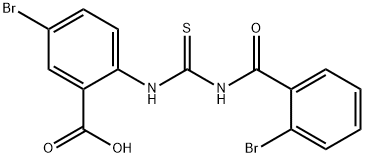 5-BROMO-2-[[[(2-BROMOBENZOYL)AMINO]THIOXOMETHYL]AMINO]-BENZOIC ACID