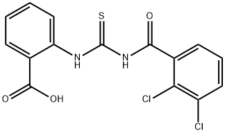 2-[[[(2,3-DICHLOROBENZOYL)AMINO]THIOXOMETHYL]AMINO]-BENZOIC ACID