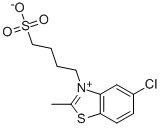 2-METHYL-3-SULFOBUTYL-5-CHLOROBENZOTHIAZOLIUM, INNER SALT