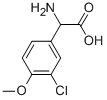 AMINO-(3-CHLORO-4-METHOXY-PHENYL)-ACETIC ACID