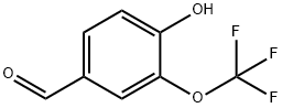 4-HYDROXY-3-(TRIFLUOROMETHOXY)BENZALDEHYDE Structural