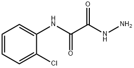 N-(2-chlorophenyl)-2-hydrazino-2-oxoacetamide Structural