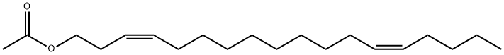 Z,Z-3,13-OCTADECADIENYLACETATE Structural