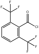 2,6-BIS(TRIFLUOROMETHYL)BENZOYL CHLORIDE Structural