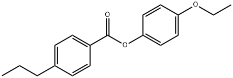 4-ETHOXYPHENYL 4-PROPYLBENZOATE Structural