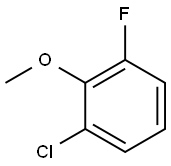 2-Chloro-6-fluoroanisole Structural