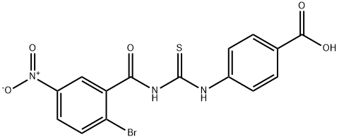 4-[[[(2-BROMO-5-NITROBENZOYL)AMINO]THIOXOMETHYL]AMINO]-BENZOIC ACID