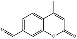 4-METHYL-2-OXO-2 H-CHROMENE-7-CARBALDEHYDE Structural