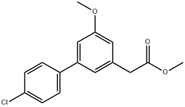 4'-Chloro-5-methoxy-3-biphenylacetic acid, methyl ester