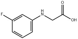 2-[(3-fluorophenyl)amino]acetic acid Structural