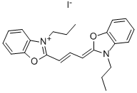 3,3'-DIPROPYLOXACARBOCYANINE IODIDE Structural