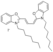 3,3'-DIHEPTYLOXACARBOCYANINE IODIDE