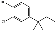 2-CHLORO-4-(TERT-PENTYL)-PHENOL Structural