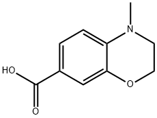 4-METHYL-3,4-DIHYDRO-2H-1,4-BENZOXAZINE-7-CARBOXYLIC ACID