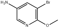 5-AMINO-3-BROMO-2-METHOXYPYRIDINE Structural