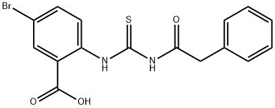 5-BROMO-2-[[[(PHENYLACETYL)AMINO]THIOXOMETHYL]AMINO]-BENZOIC ACID