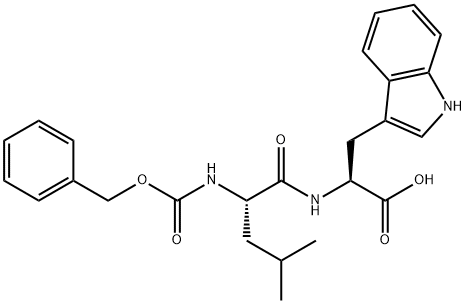 Z-LEU-TRP-OH Structural